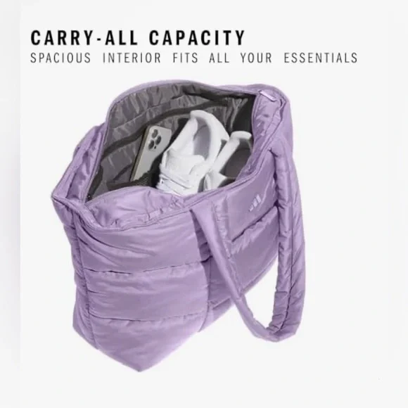 NWT Adidas Soft Purple Tote Bag - Picture 2 of 6